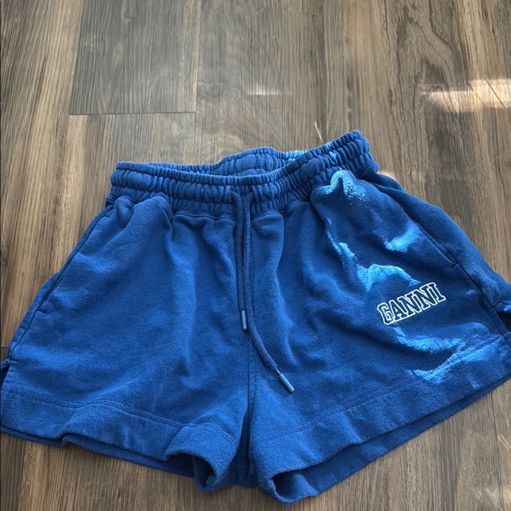 Ganni Blue Women's Shorts